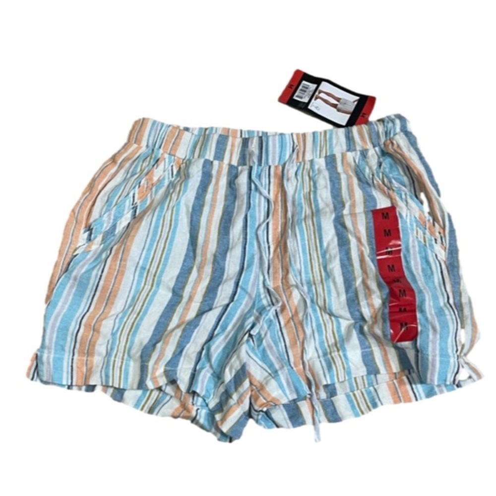 Briggs Ladies' Linen Blend Pull-On Short size medium